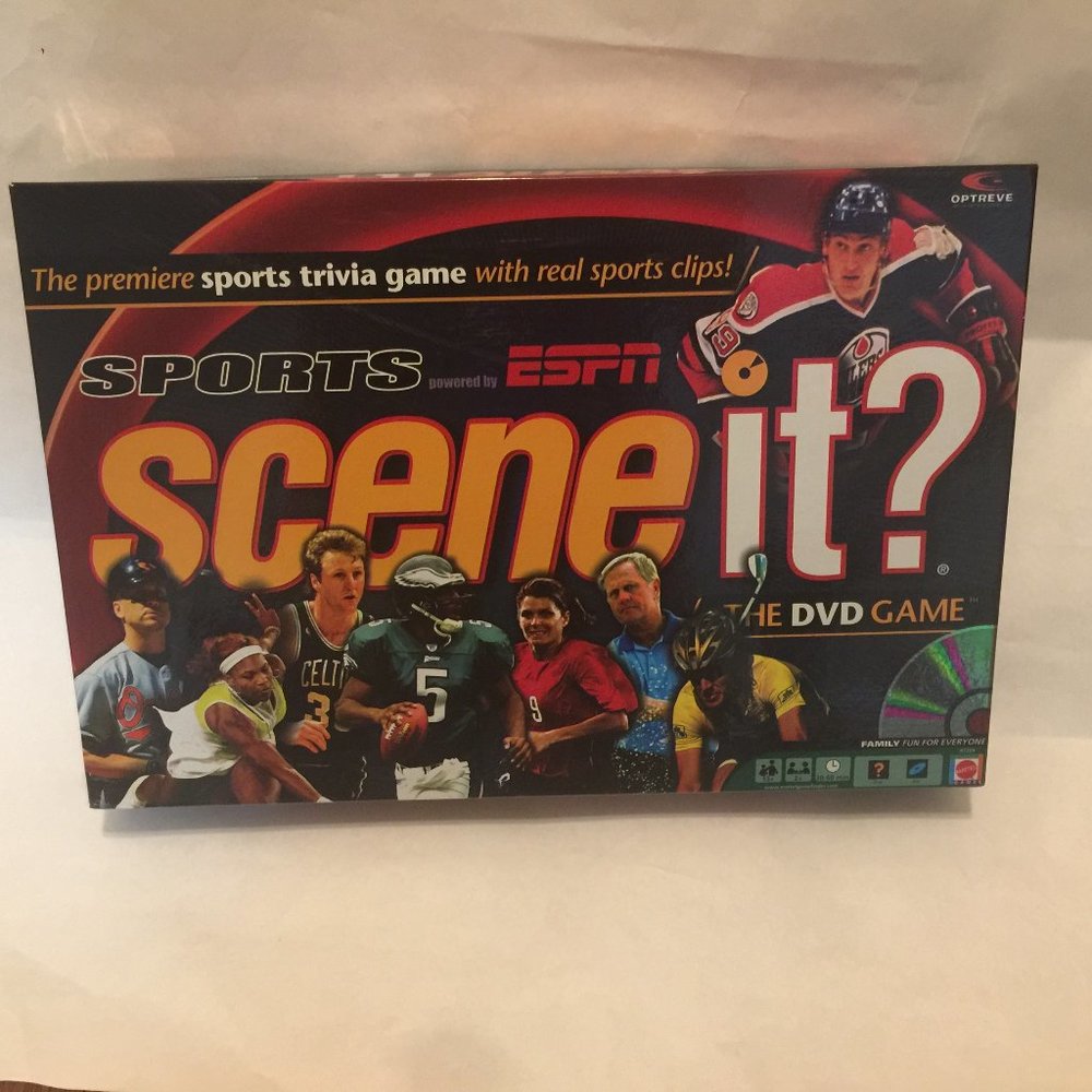 Scene It ?  Sports ESPN DVD Board Game
